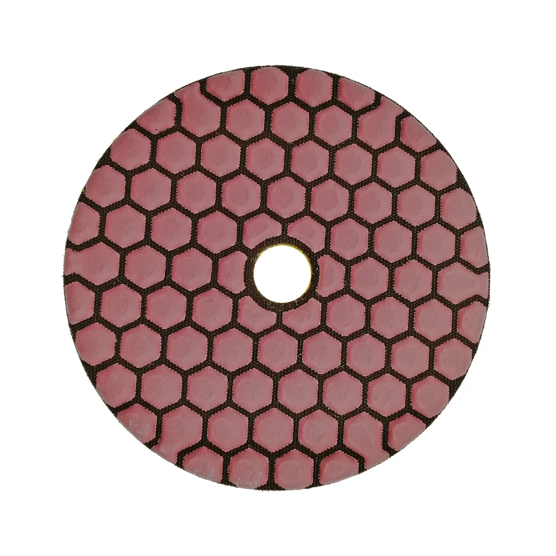 SHDIATOOL 7 Chiếc 100Mm #100 Diamod Khô Miếng Đánh Bóng Chà Nhám Nhám Đĩa 4Inch Nhựa Dán Kim Cương Dẻo miếng Đánh Bóng