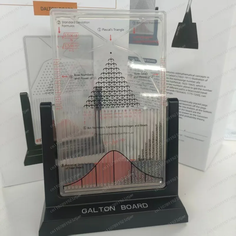 

A Galton board normal distribution model scientific desktop ornament, decompression mathematics probability enthusiast gift