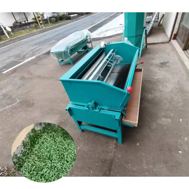 Máquina para freír y amasar té verde Puer Longjing, máquina para agitar y amasar té, freidora de té