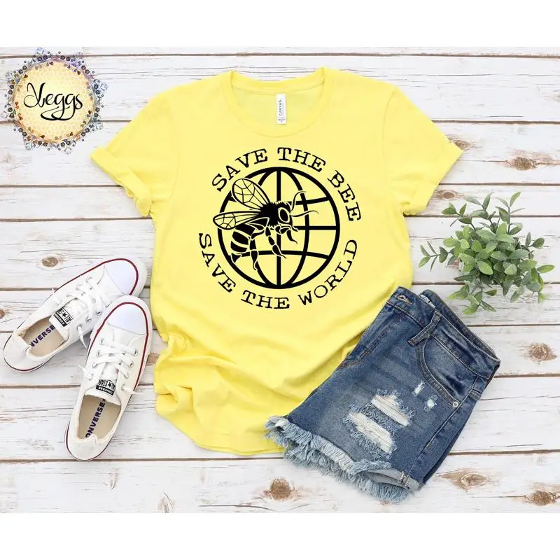

Футболка Save The Bees Bee S Queen Beekeeping Honey