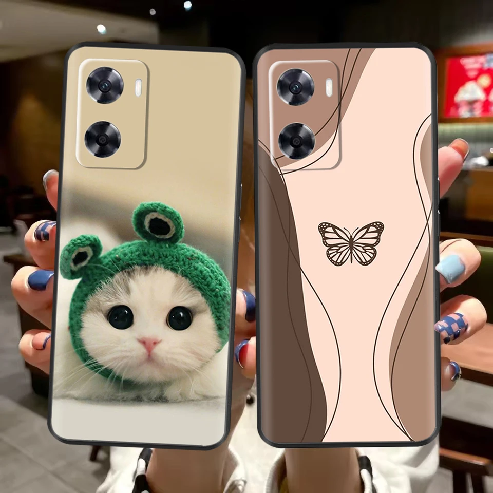 Para OnePlus Nord N20 SE funda para 1 + Nord N20SE Fundas de teléfono Linda flor Fundas de silicona para OnePlus Nord N300 Capas parachoques