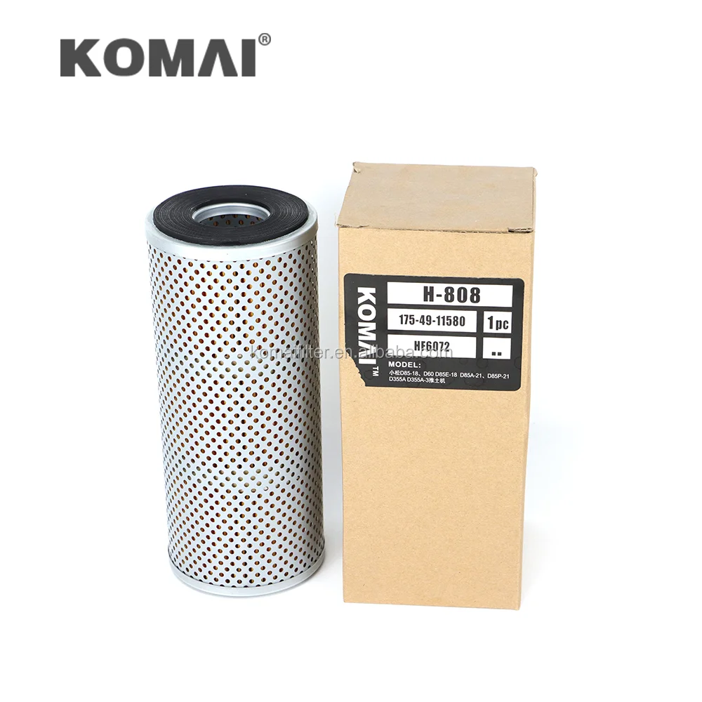 

Hydraulic Oil filter element For Trucks 5S0484 LF740 LF3610 175-49-11580