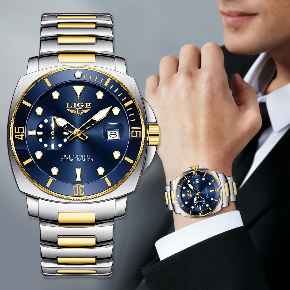 Orologi da Uomo LIGE 2026, Oro - Smartwatch Branded Watches For Men recensione e prezzo