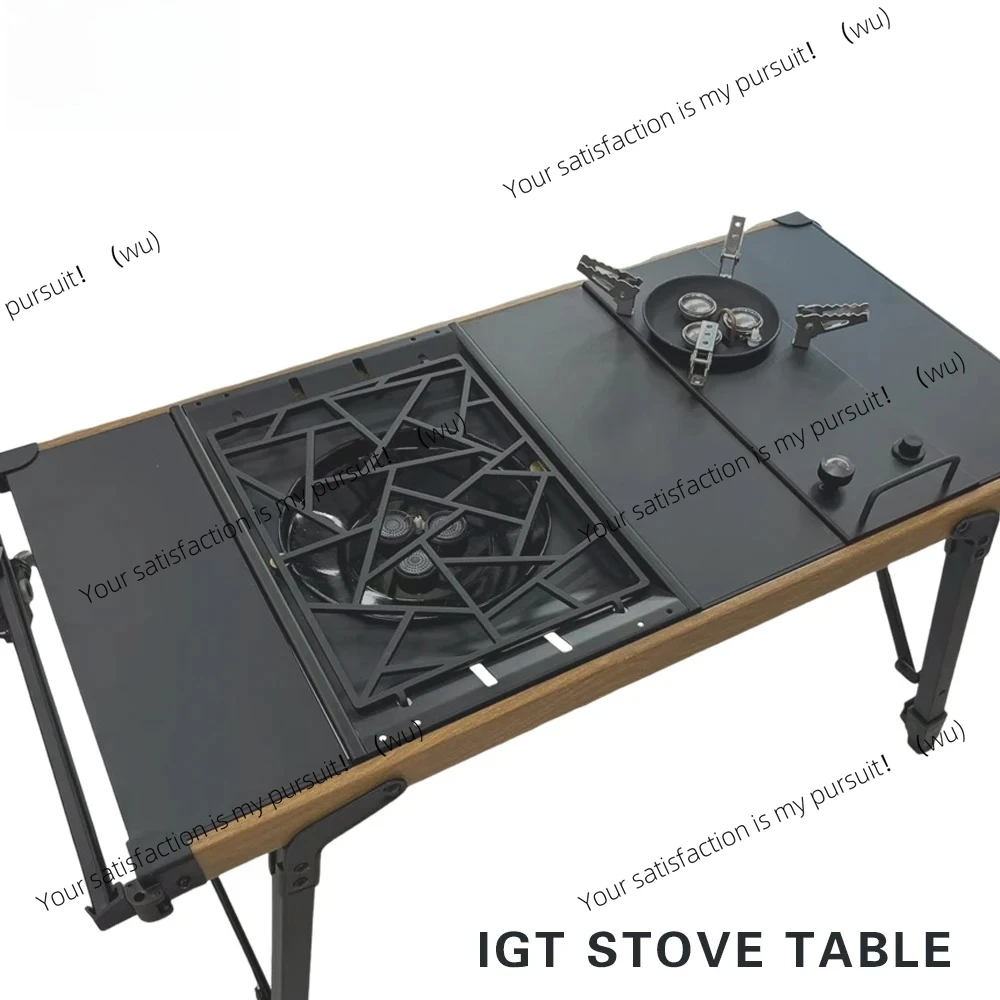 

IGT Outdoor Camping Stove High Firepower Folding One-Touch One lick Ignite IGT Stove Recreation Picnic Furnace
