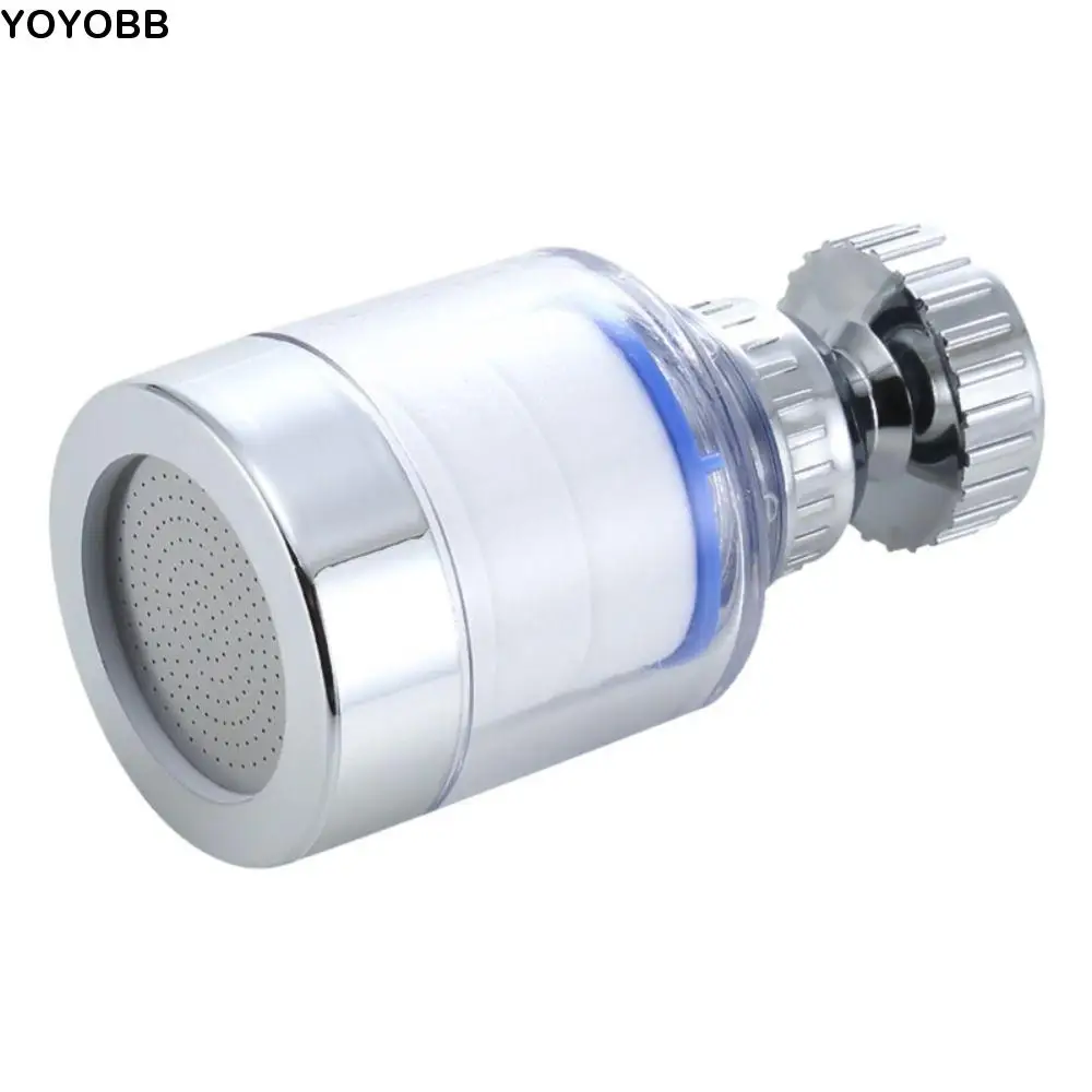 

360°Rotating 1Pcs Filtered Remove Chlorine Soften Sprayer Showers Head Faucet Water Filter Tap Bubbler Bath Purifier
