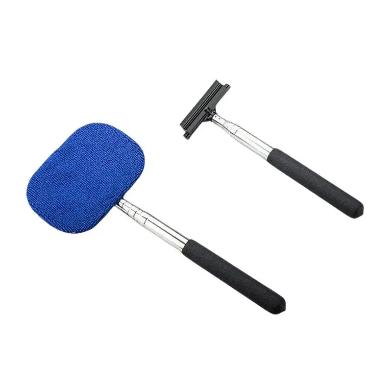 Car Rearview Mirrors Wiper Rearview Mirrors Wiper Car Window Cleaner Retractable Window Squeegee Car Window Wiper Side Mirrors