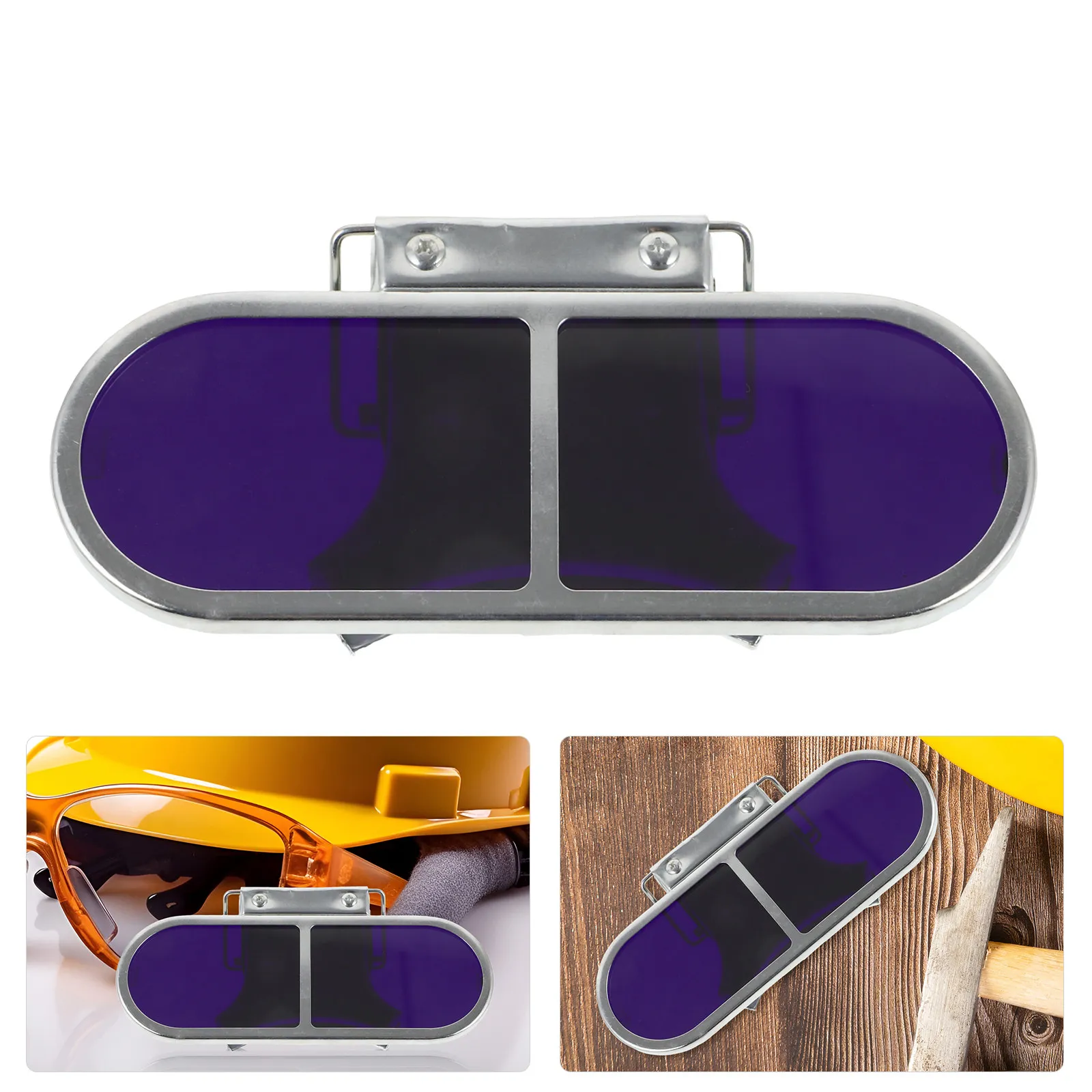

Sturdy Lightweight Metal Welding Goggles Clamp Mount Flip-Up Function for Welding Cutting Grinding Steelmaking