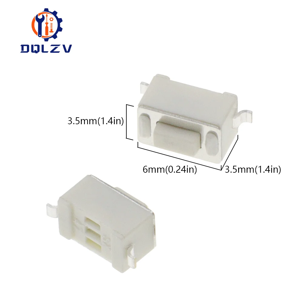 SMD Tact Switch 3X6X4.3MM connectors Push button 3*6*4.3mm Tactile Switches