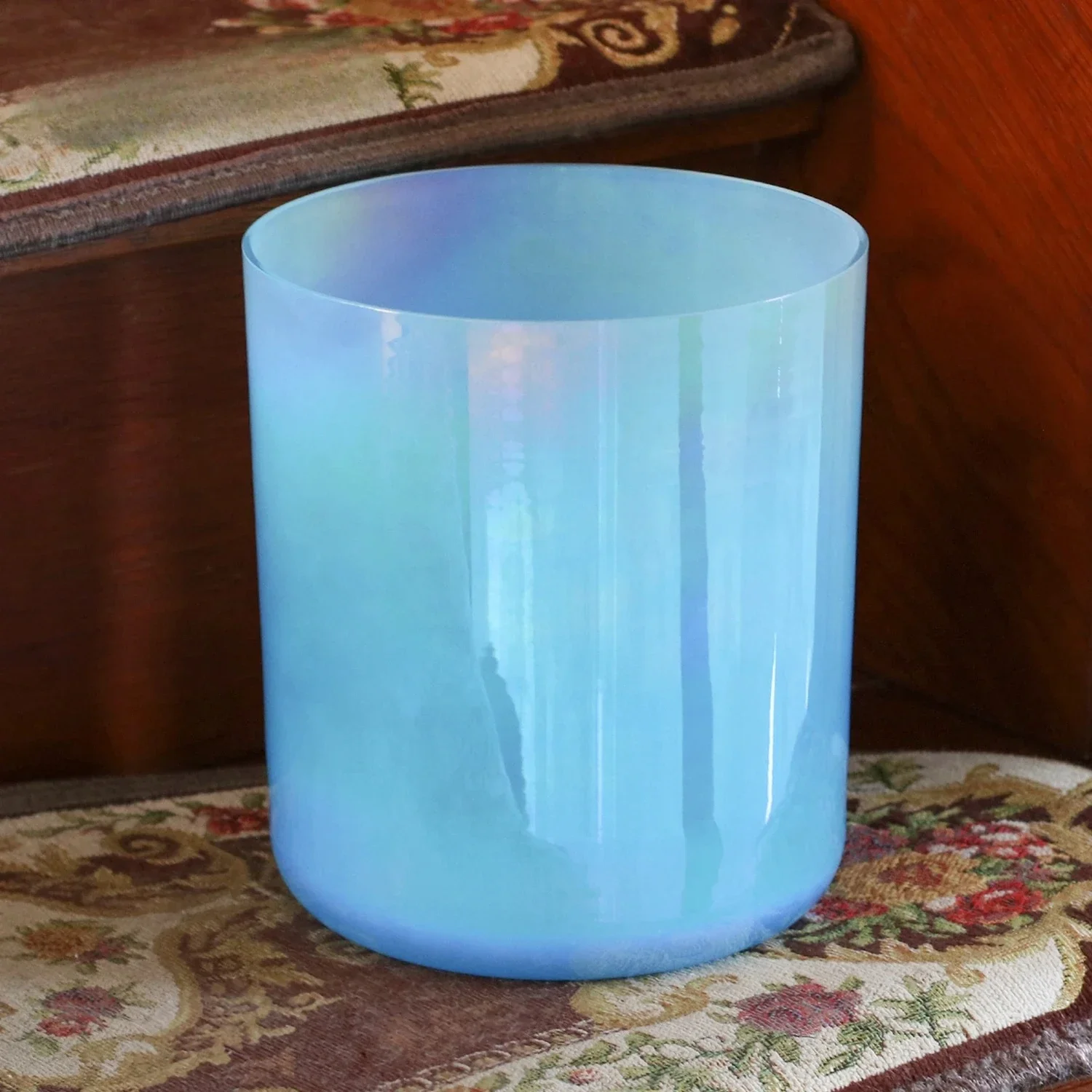 YUNQIQINGYIN CrystalSoul Heart of the Ocean Alchemy Clear Quartz Crystal Singing Bowl, 432Hz Perfect Pitch Sound Healing Bowl for Yoga Meditation Chakra Therapy view 5