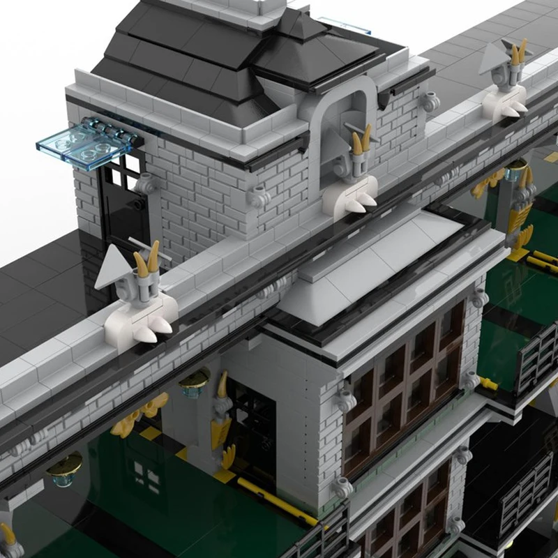 4412 pièces vente chaude modèle de construction de Garage impérial blocs de construction modulaires enfants assemblage affichage jouets Festival cadeau Surprise