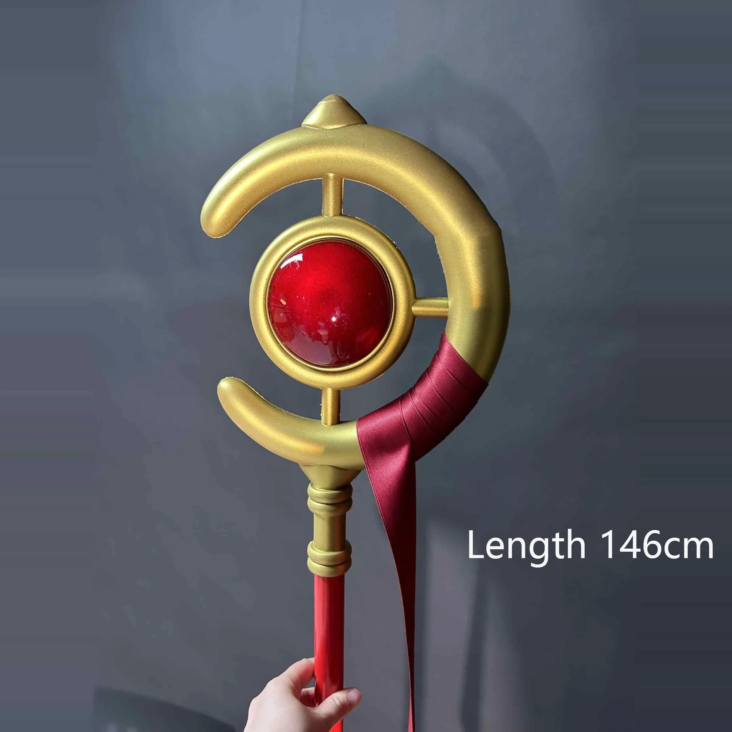 

1：1Props 146cm Frieren Cosplay Staff Weapons Cane Anime Frieren At The Funeral Halloween Costume Accessories