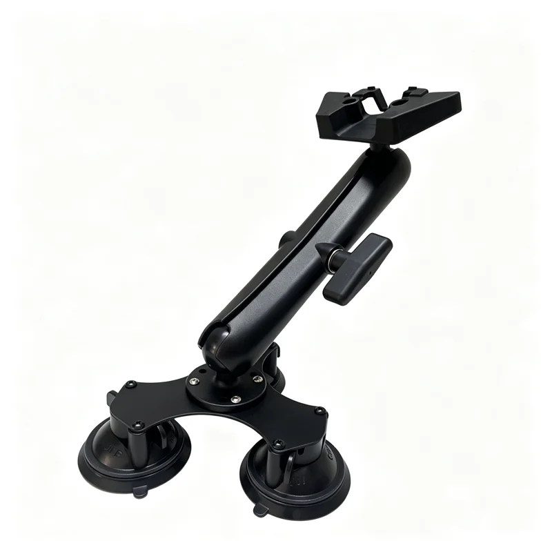 Three-Suction Cup Set, With 360° Adjustable Ball Head, Suitable For Starlink Mini Mount for RVs and smooth surfaces, RAM mounts