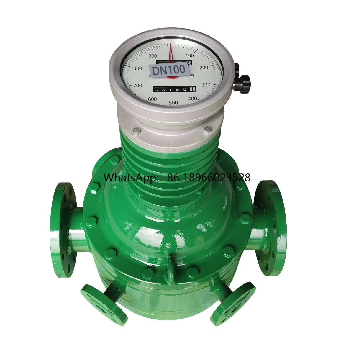 DN150 Positive displacement Flow meter DIE CAST IRON oval gear flow meter