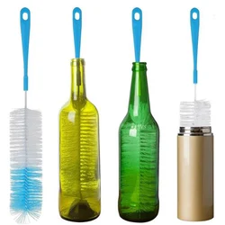 16” Long Bottle Brush Cleaner For Washing Wine/Beer/Sport Well/Thermos/Glass and Long Narrow Neck Sport Bottles Vacuum Flasks