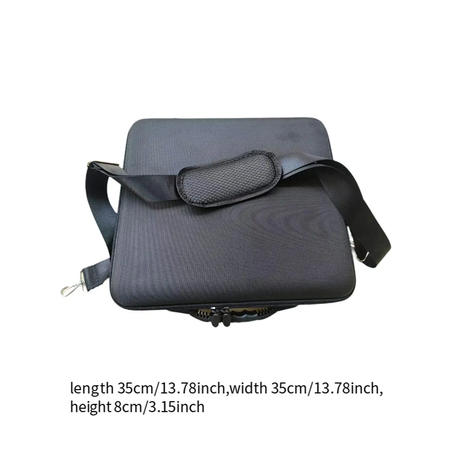 Billiard Balls Storage Box with Extra Pocket EVA Material Carry Bag for Pool Table Accessories