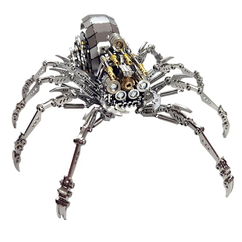 3D Metal Spider King Jigsaw Puzzle, Assembly DIY, Birthday Gift for Adults and Teenagers