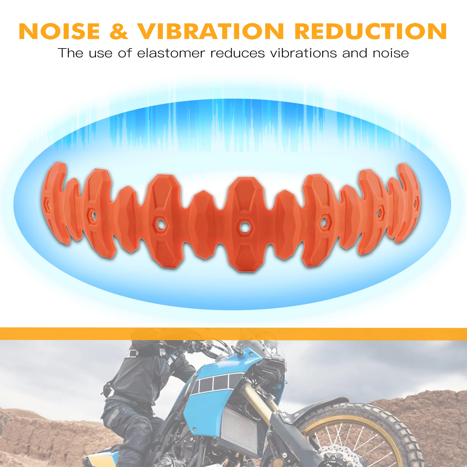 NICECNC Exhaust Muffler Pipe Heat Shield Guard Protector For KTM SXF EXCF SMR 250 350 450 500 For Husqvarna FC FE SHERCO Yamaha