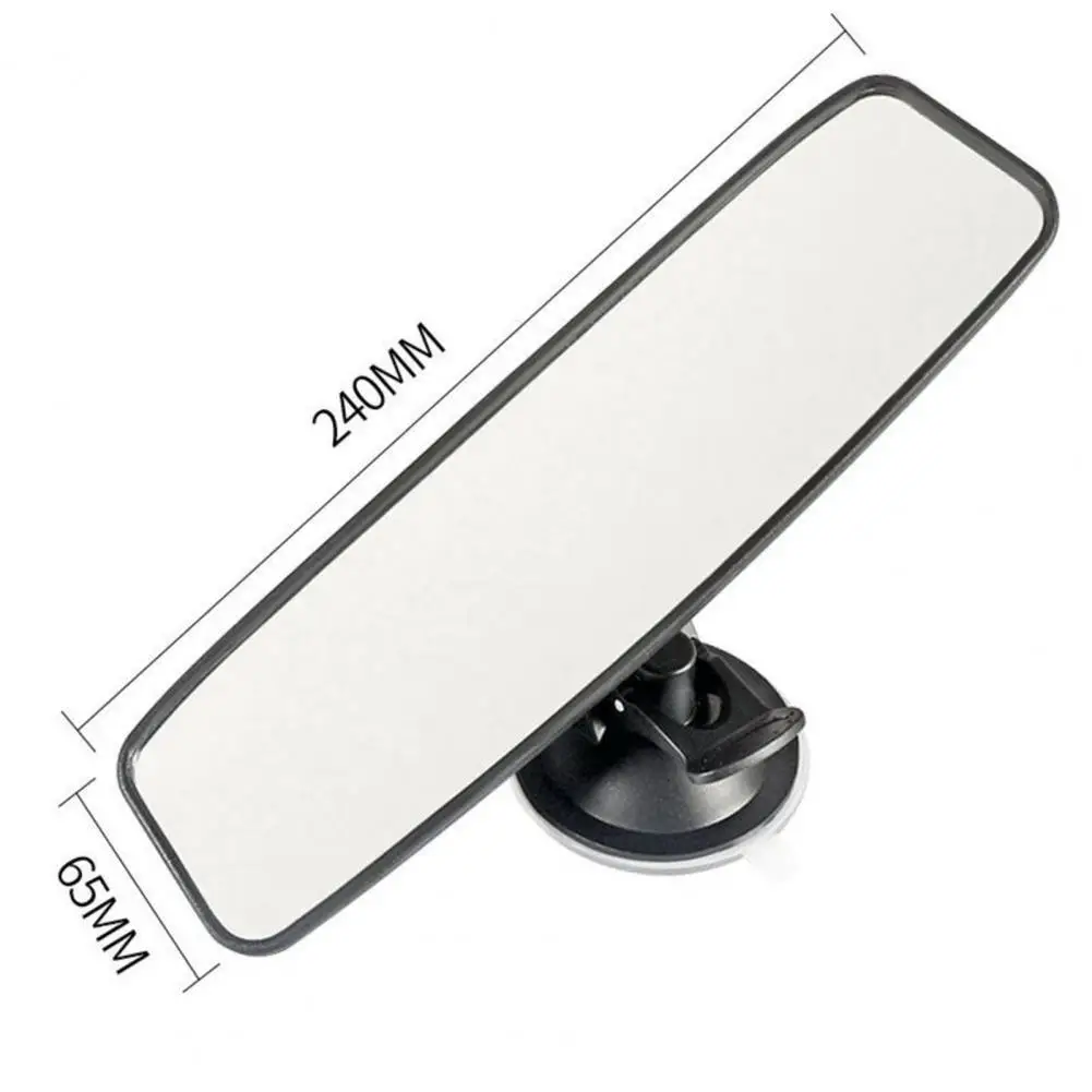 Useful Rearview Mirror Strong Suction Lightweight Waterproof Car Rear Mirror for Vehicle