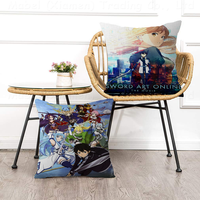 Anime Sword Art Online Pillowcase Toon Gift Cushion Cover Bedroom Home Sofa Chair Seat Decor Pillow Case