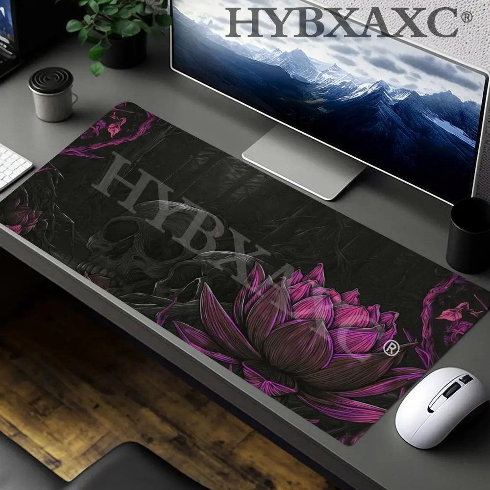 

HYBXAXC Dark Lotus MTG Playmat Cottagecore TCG Playmate, Mousepad Cute HD Desk Pad Extended Gaming Keyboard Mats Gamer Mousepad