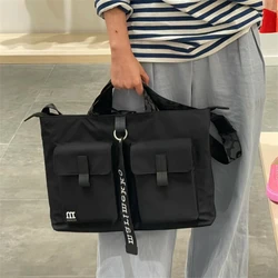 Finnish Niche Mar Unikko Printing Large Capacity Casual Travel Shoulder Crossbody Handbag Official Document Messenger Bag