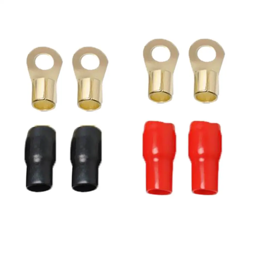 2 Pairs 4 Awg Car A…