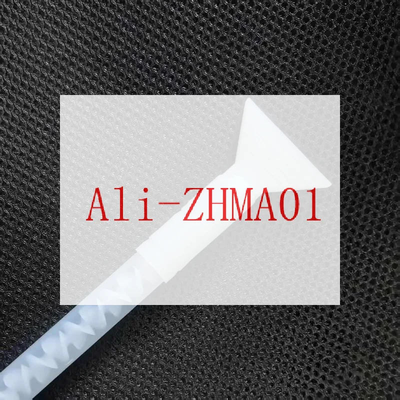 Hot Sale 1pcs AB Static Mixer Tube Flat Nozzle Adapter, External Thread Flat Wide Glue Tip For Dispensing