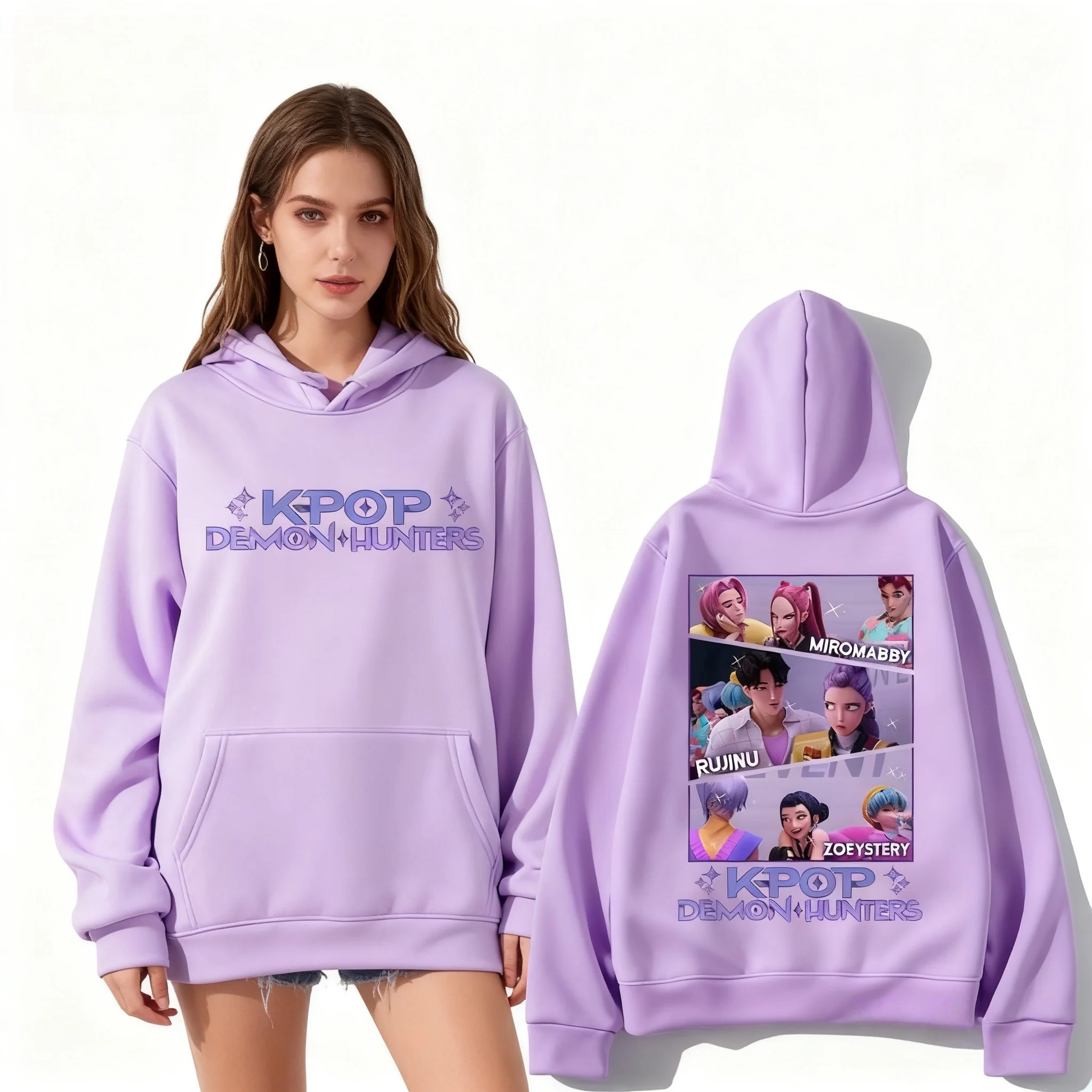 

Осень/зима, толстовка большого размера с капюшоном и мотивом ведьмы, модный американский топ с 3D принтом в корейском стиле, женский топ больших размеров