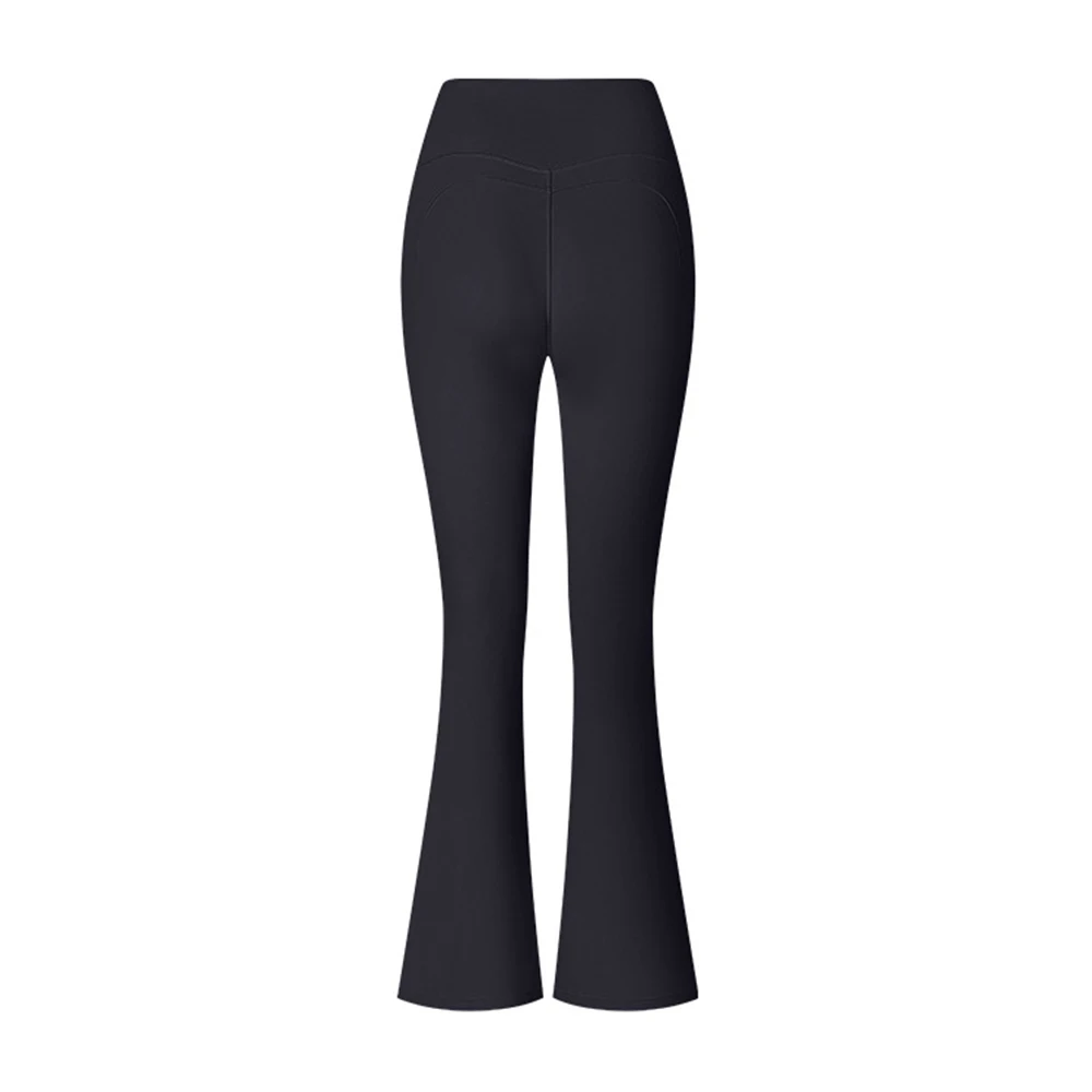 Leggings de cintura alta para mulheres, calças largas, controle de barriga, ginásio, fitness, treino, corrida, esporte, ioga