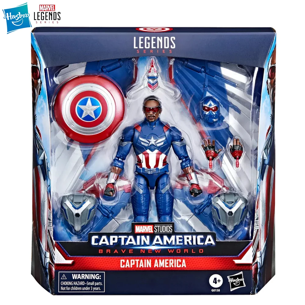 NEW Original Hasbro Marvel Legends Series Captain America (Brave New Worl) 6-inch Scale Deluxe Action Figure Model Gifts