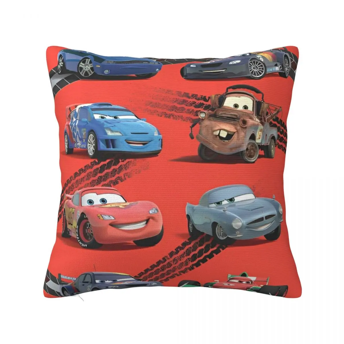 Decorative Pillowcase Lightning Mcqueen Stuff Bed Throw Pillow Case Cover Zipper Multi-Size Dropshipping