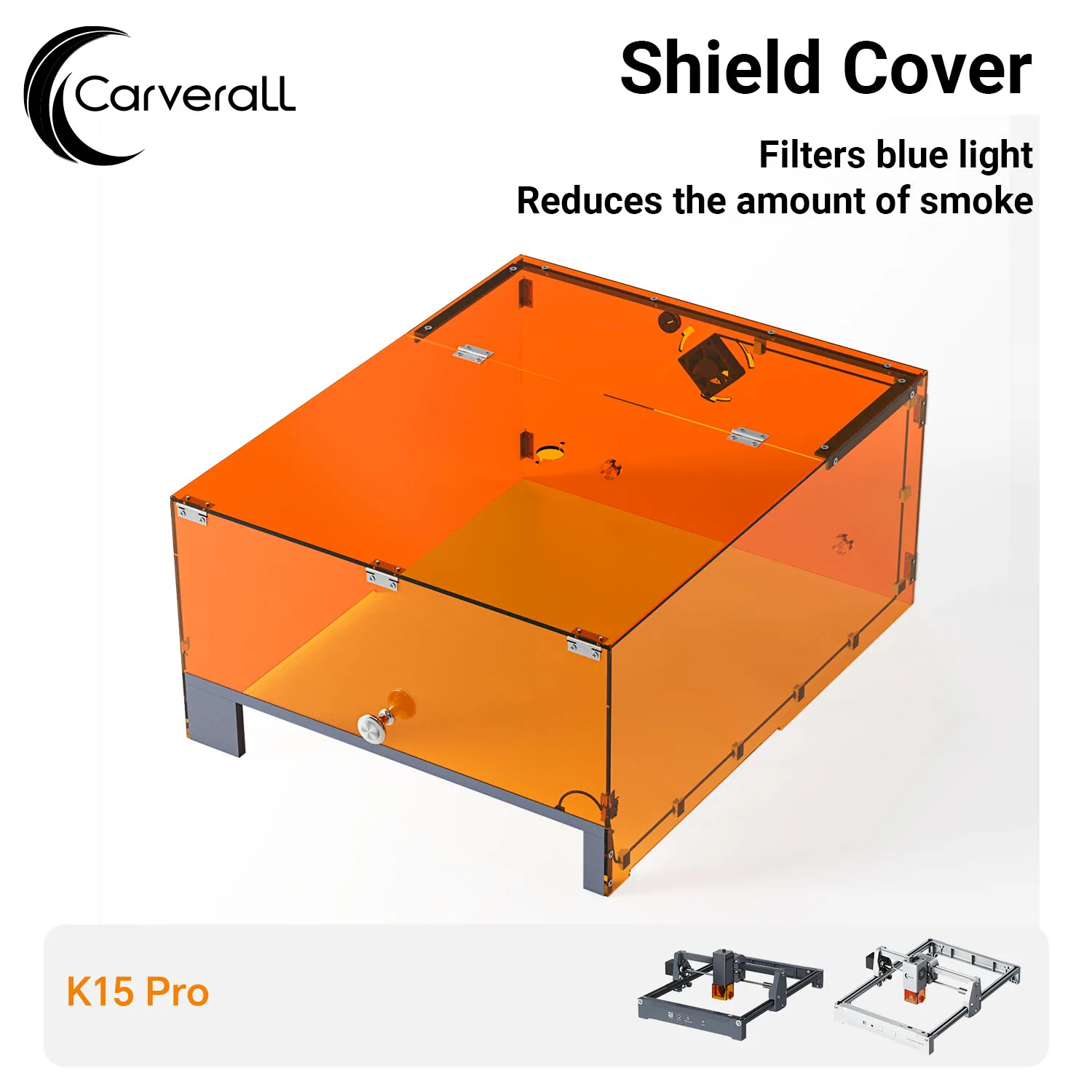 Copertura Protettiva Carverall per Incisore Laser K15PRO, Schermo di Protezione per Occhi con Resistenza alle Fiamme