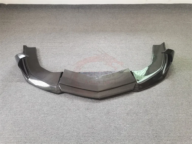 V style Carbon Fiber Front Splitter Front Bumper Lip for Lamborghini aventador LP700 LP720 bodykit