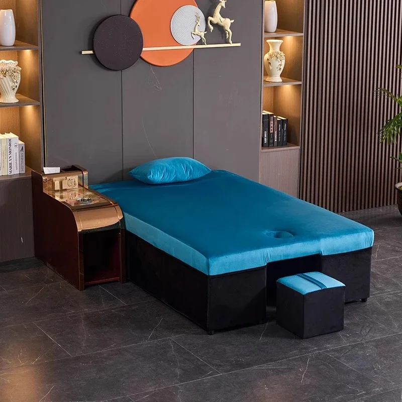 

The New Thai Massage Spa Bed Chinese Massage Back-stepping Bed Beauty Parlour Housse Table De Massage Commercial Furniture