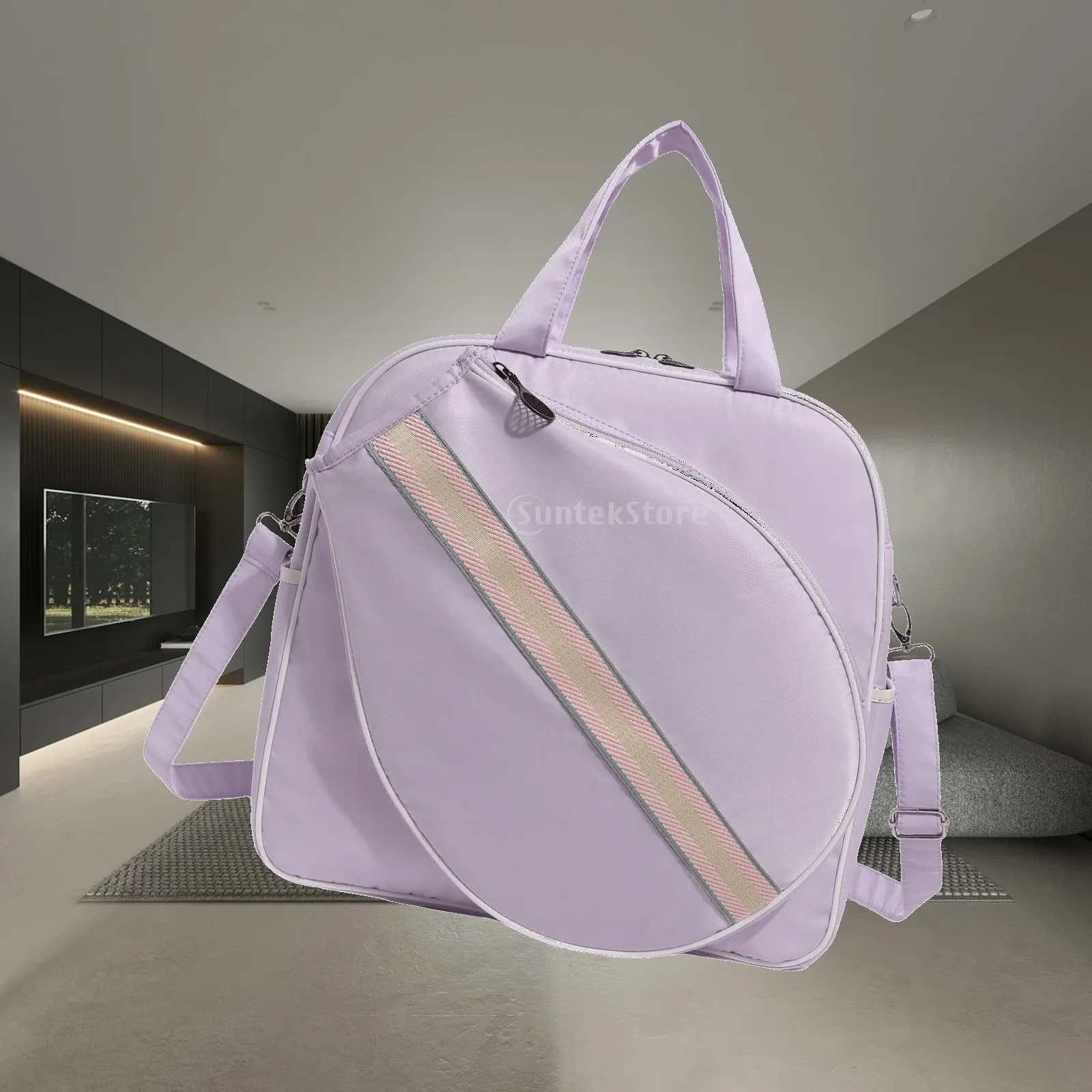 Tennis Racket Bag Multipurpose Pickleball Paddle Bag Crossbody Shoulder Tote for Men Women Gym Travel Waterproof Lightweight