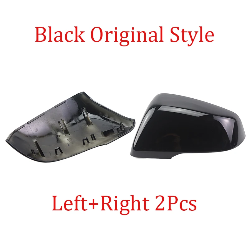 2pcs Glossy Black Side Wing modified Rearview Mirror Cover caps For BMW X1 F48 X2 F39 Z4 G29 2GT F45 F46 F52 F40 Toyota Supra image 3