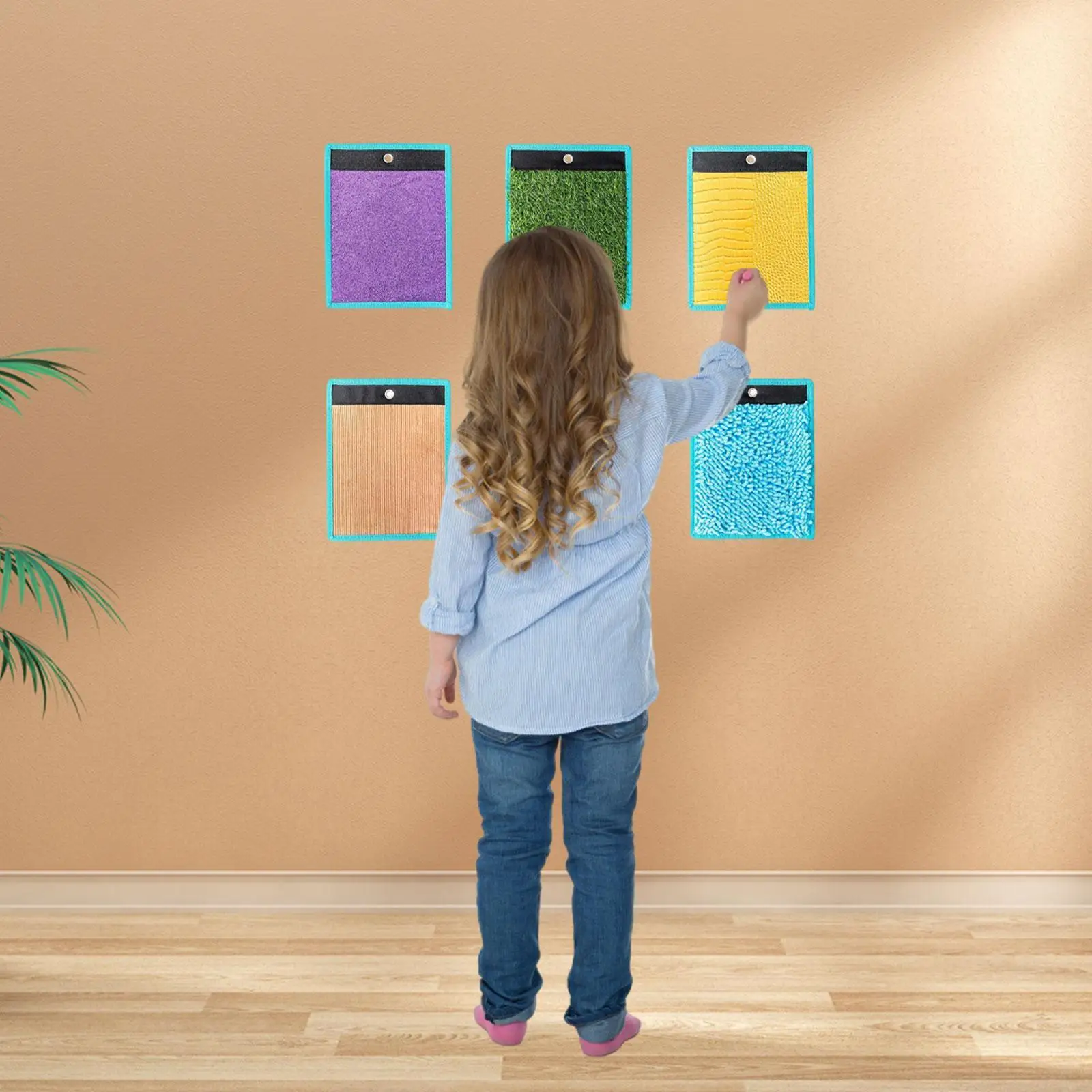 

6Pcs Sensory Mats Assorted Educational for Boys Girls Sensory Room Equipment
