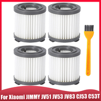 For Xiaomi JIMMY JV51 JV53 JV83 CJ53 CJ53 C53T Vacuum Cleaner Hepa Filter Spare Parts, Washable filter screen Replace parts