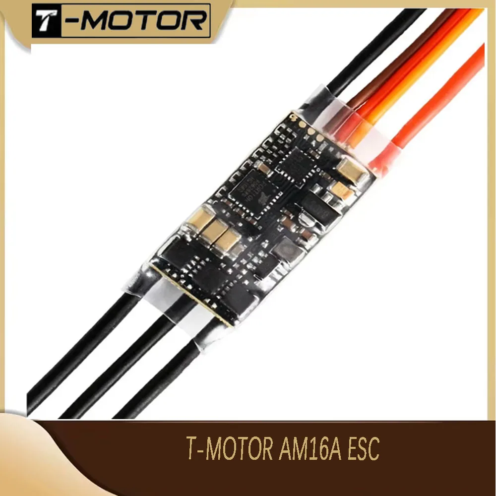 

T-MOTOR AM16A 16A 2-4S F3P ESC Стабильное электронное управление скоростью для строителей дронов FPV и любителей полетов F3P