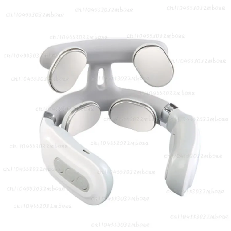 Intelligent Cervical Massager Pulse Multi-manipulation Neck Massager Charging Cervical Spine Four Heads