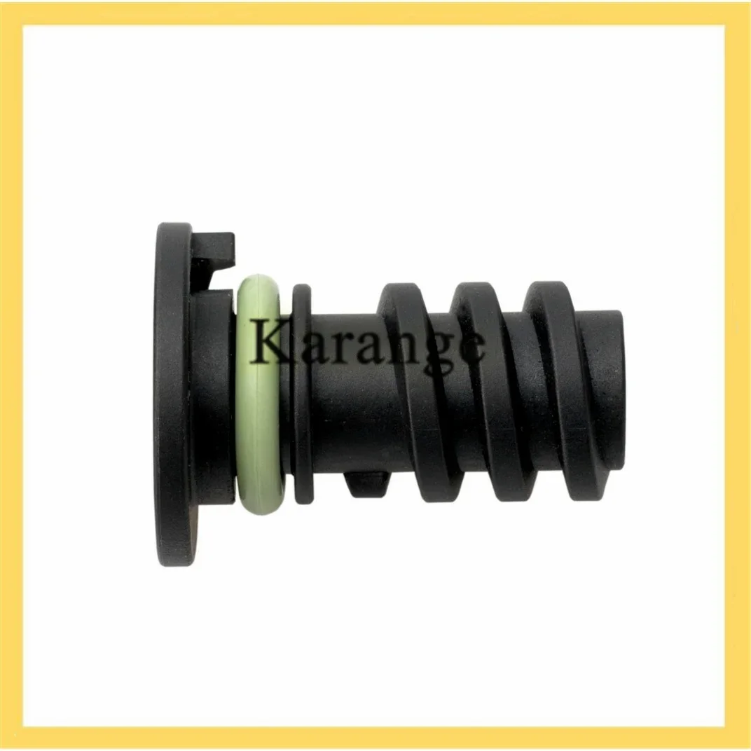 New  A0029902017 0029902017 Green Rubber Ring Engine Oil Pan Drain Screw Plug Plastic for Mercedes-Benz C63 AMG S550 S550E