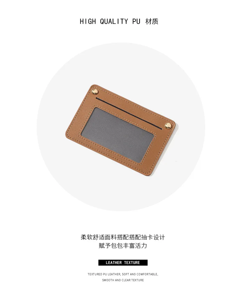 LadiesLong Wallet High-End Vintage European Style Large Capacity Foldable PU Leather Coin Card Holder Two-Fold Design