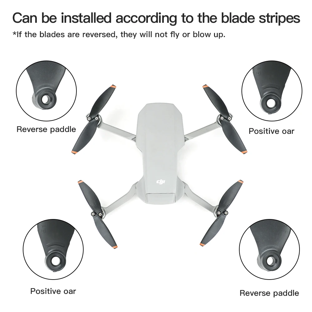 Quick-Release Mini 2/Mini SE Propellers 4726F Drone Prop Blades Propeller for DJI Mini se / Mini 2 Accessories