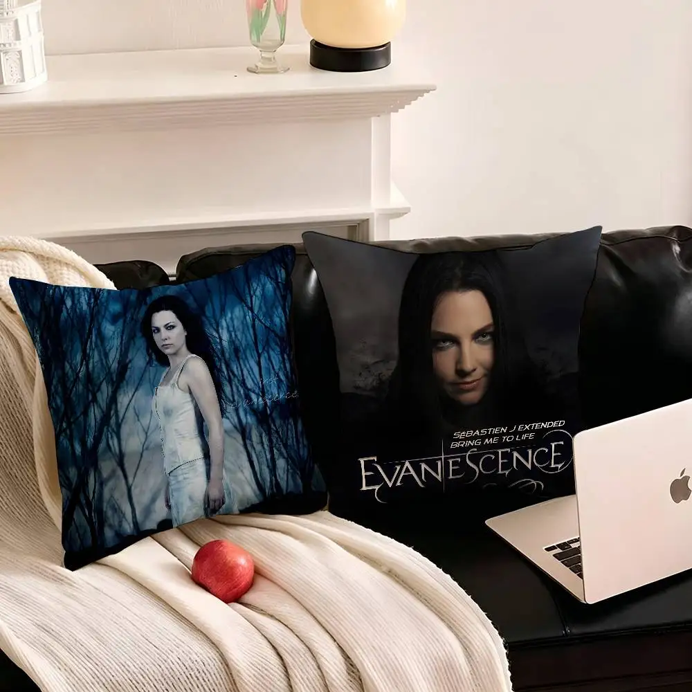 1pc E-Evanescence A-Amy Lee Pillow Case Fashion Square Pillowcase Bedroom Sofa Room Ins Decoration Leisure