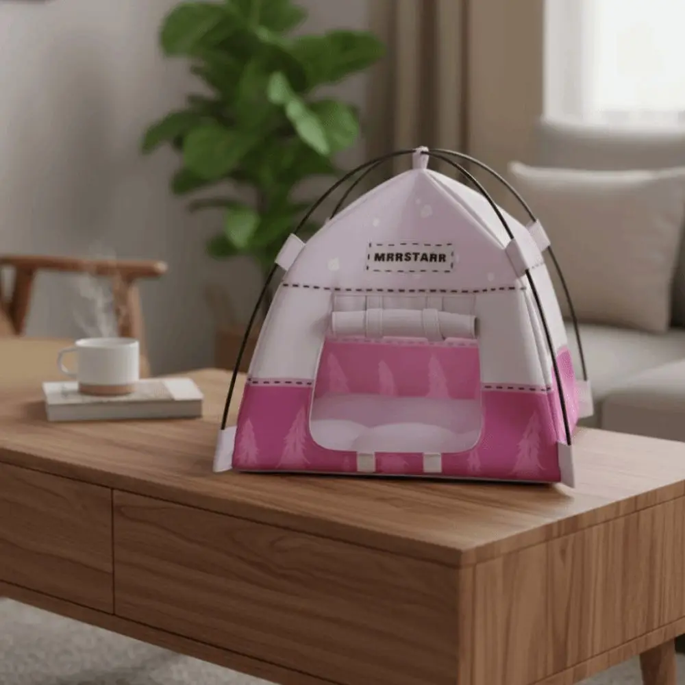 Accessories 1:12 Scale Camping Tent Model Decoration Oxford Cloth Simulated Outdoor Tent Miniature Ornament Small Tent House