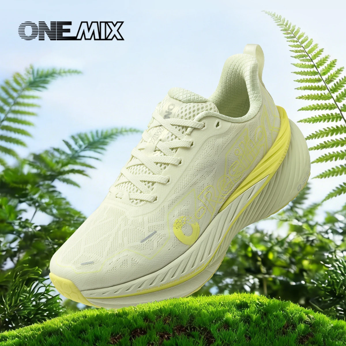 

ONEMIX-Lightweight Running Shoes for Men and Women, Stable Cushioning Shoes, Bounce-Resistant Walking Autumn Outdoor Sports