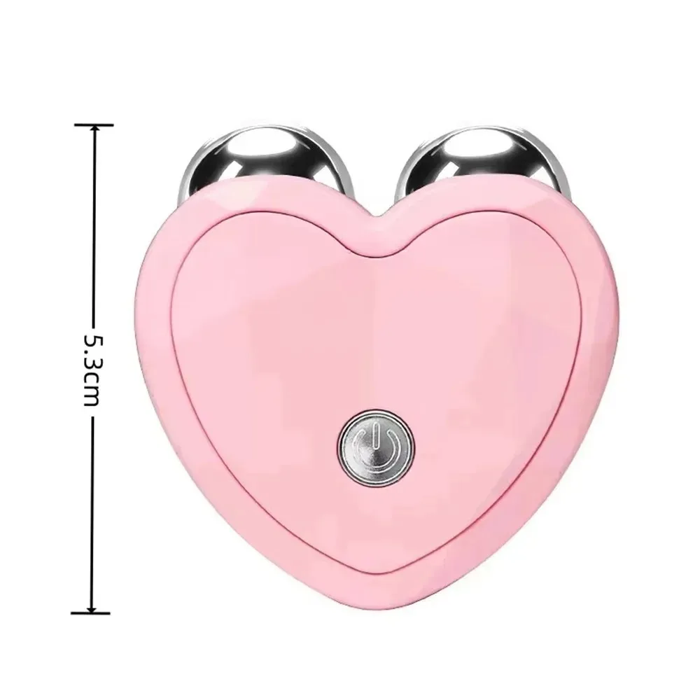 Máquina de estiramiento Facial Ems, masajeador Facial, rodillo de microcorriente, estiramiento de la piel, rejuvenecimiento, belleza, carga, antiarrugas Facial