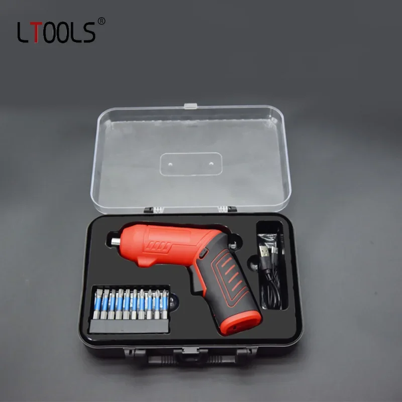 

Handheld Electric Drill Impact Drill Household Hand Gun Drill Can Rotate 90° Multi Functional Electric Screwdriver Repair Tools