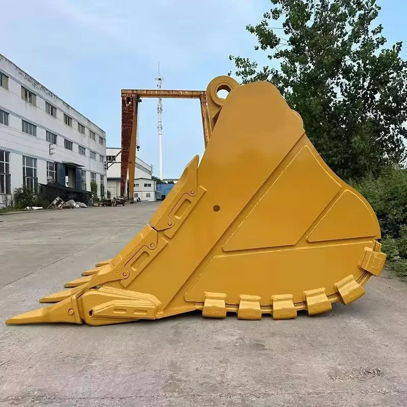 【2026 Hot Selling】 RSBM Factory Customized Construction Machinery Excavator Parts Heavy Rock Bucket with Teeth