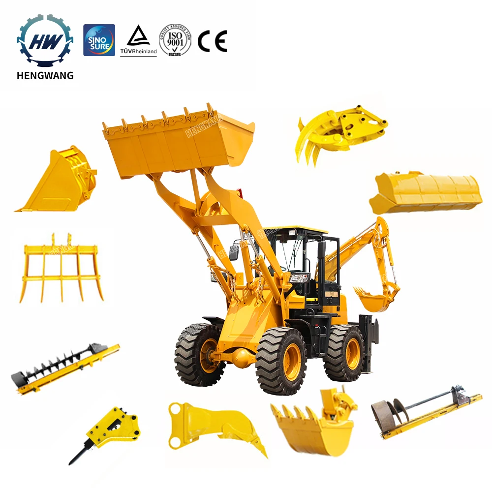 front end loader with backhoe for sale